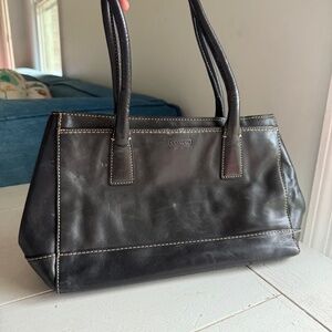 Coach Leather Shoulder Bag